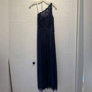 Navy blue size 4 David’s bridal dress